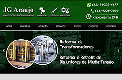 Imagem minimizada do website JG Araujo Eletromecânica